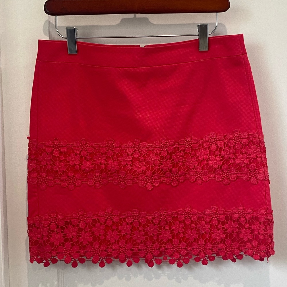 Jcrew lace skirt